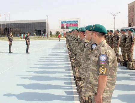 Group of Azerbaijani peacekeepers sent to Afghanistan - VIDEO