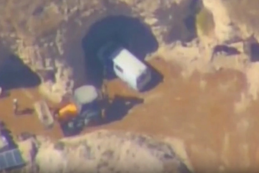 Suriyada İŞİD Ən-Nüsranın iki xlor balonunu ələ keçirib - VİDEO