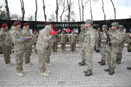 Türkiyədə Azərbaycan hərbçilərinin qarşılanma mərasimi keçirilib
