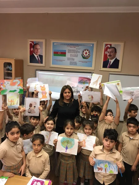 “Beynəlxalq bioloji müxtəliflik günü” münasibətilə məktəb-liseydə məktəblilərlə görüş keçirilib