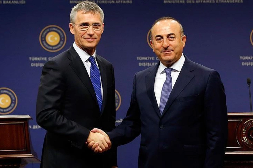 Çavuşoğlu NATO baş katibi ilə danışıb