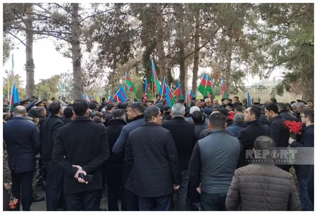 Yevlaxda Birinci Qarabağ müharibəsinin şəhidi Tərlan Məmmədov dəfn edilib - YENİLƏNİB