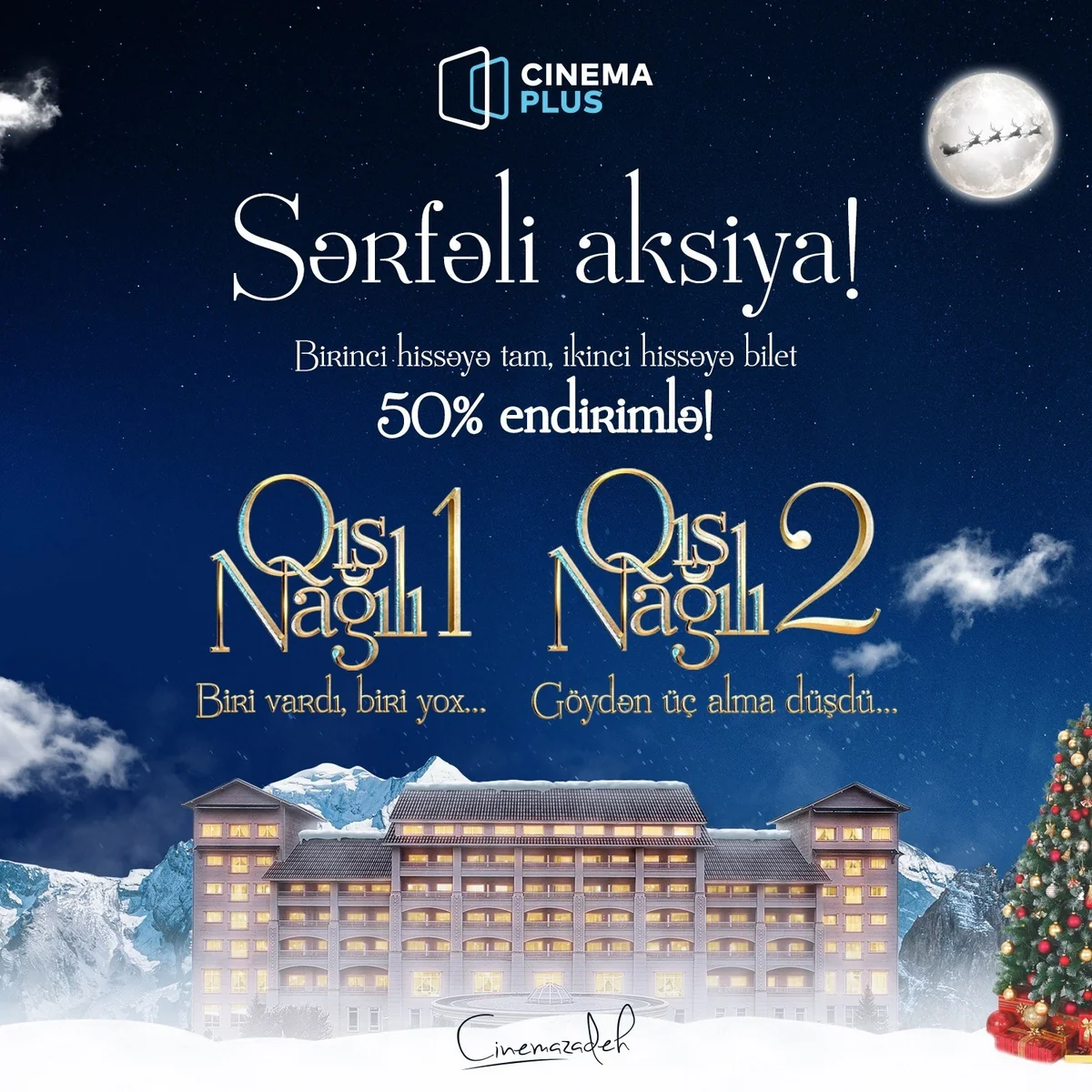 “CinemaPlus”dan sərfəli aksiya - VİDEO