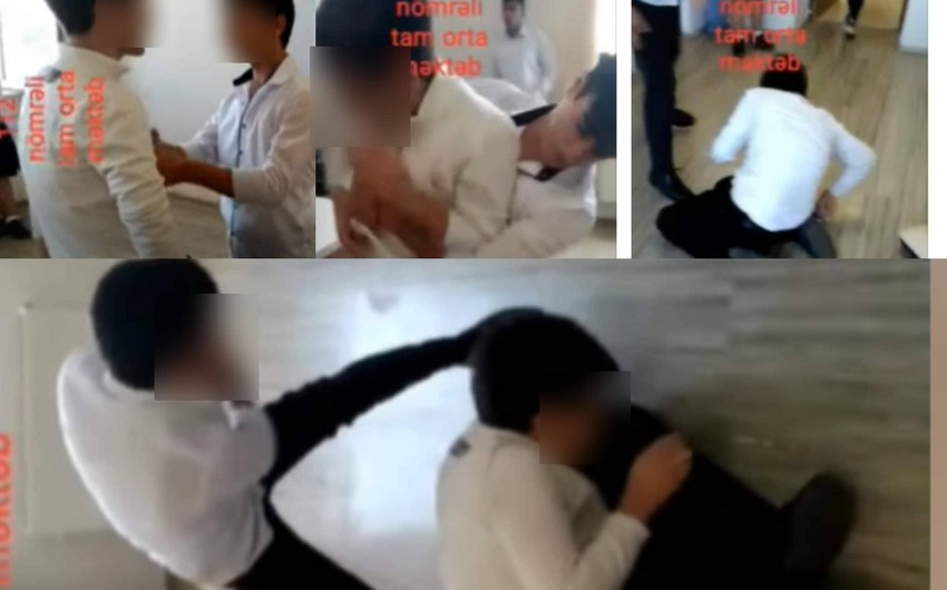 Bakıda məktəbdə döyülən şagirdlə bağlı tibbi ekspertiza təyin olunub - YENİLƏNİB-3