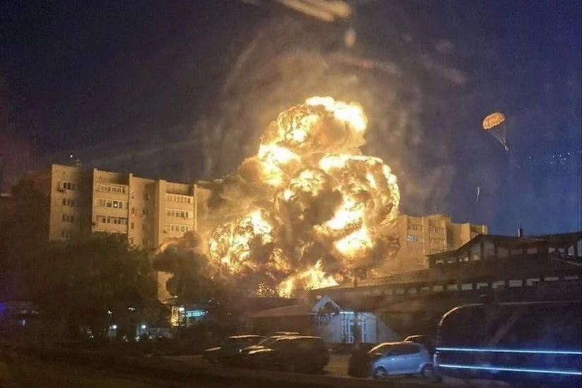 Следственный комитет РФ назвал основную версию крушения Су-34 в Ейске