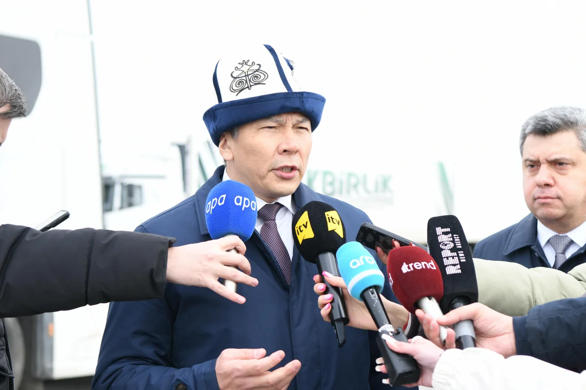 Ambassador thanks Azerbaijan for latest humanitarian aid to Kyrgyzstan