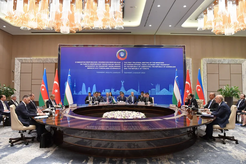 Azərbaycan, Özbəkistan və Türkiyə bütün ölkələrin ərazi bütövlüyünə qəti dəstəyini bir daha təsdiqləyib