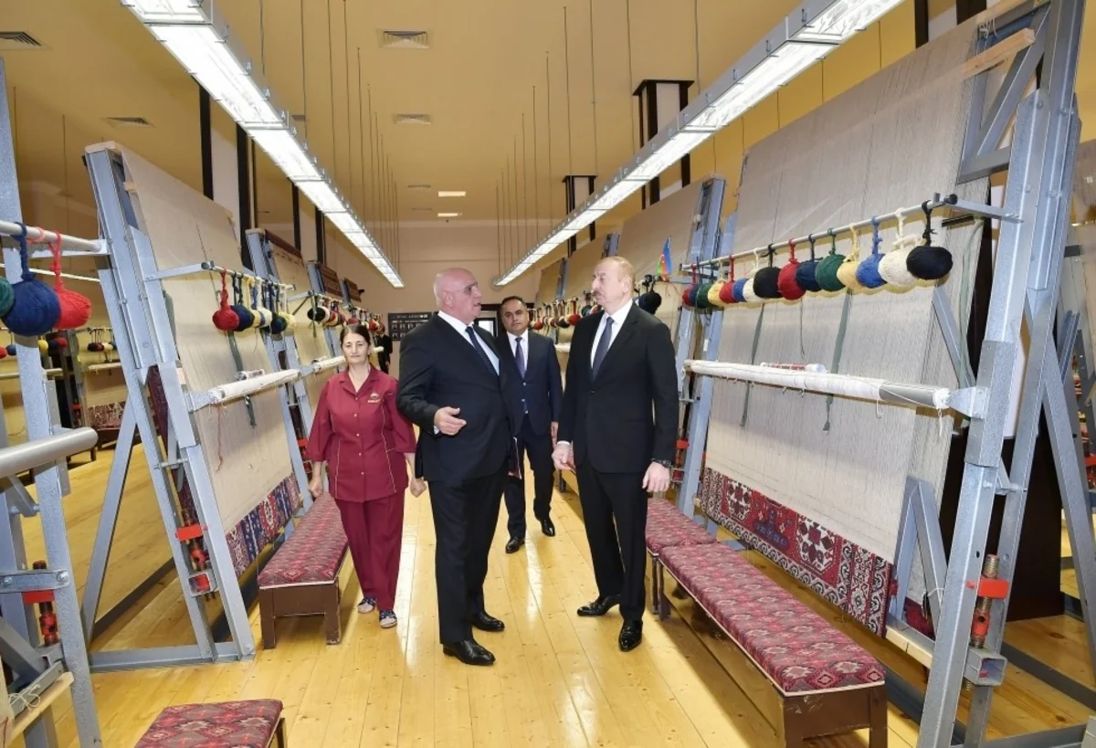 Президент ознакомился с деятельностью Геранбойского филиала ОАО Азерхалча - ОБНОВЛЕНО