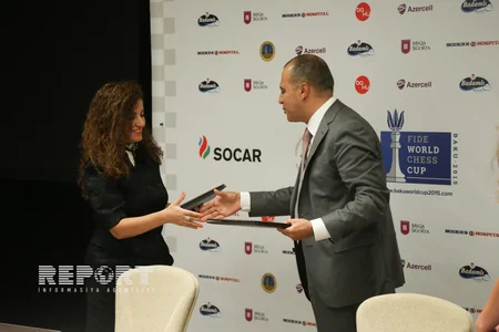 Bakıda keçiriləcək Dünya Kuboku ilə əlaqədar tərəfdaş şirkətlərlə müqavilələr imzalanıb