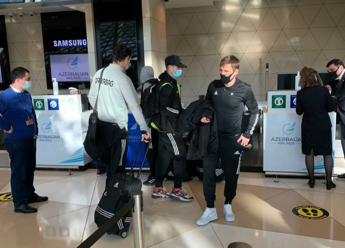 Qarabağ Makkabi ilə matç üçün Türkiyəyə yola düşdü