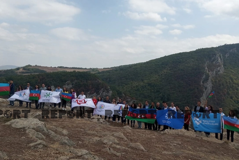 Azərbaycanın gənclər təşkilatlarının nümayəndələri Cıdır düzündə olub