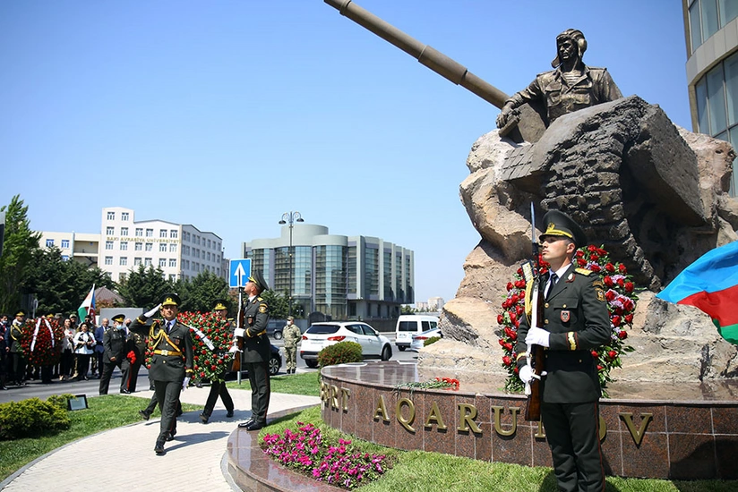 Почтена память Национального героя Азербайджана