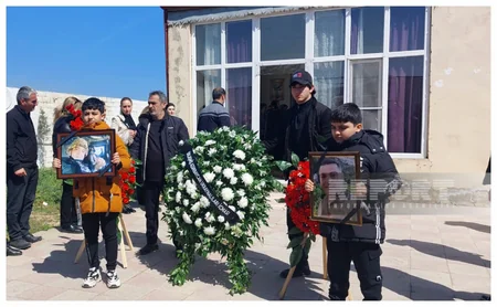 Ukraynada vəfat edən jurnalist İdrak Camalbəyli dəfn olunub