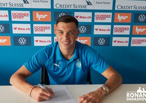 Millimizin futbolçusu İsveçrə klubuna keçdi 