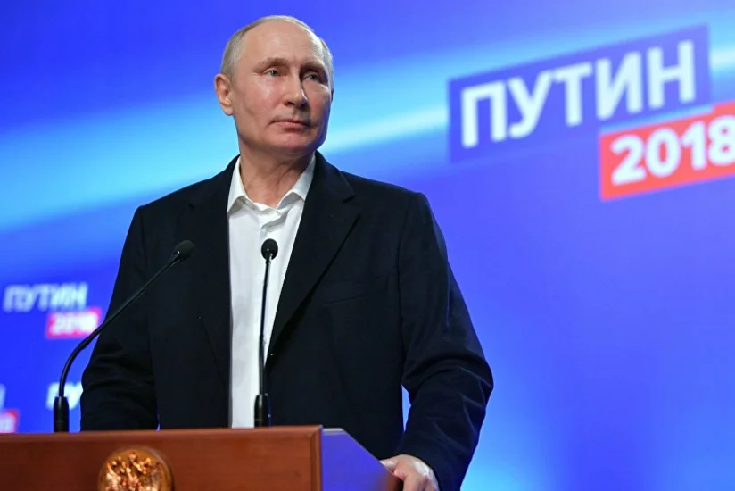 Russian CEC: Putin wins presidential election with 76.69%