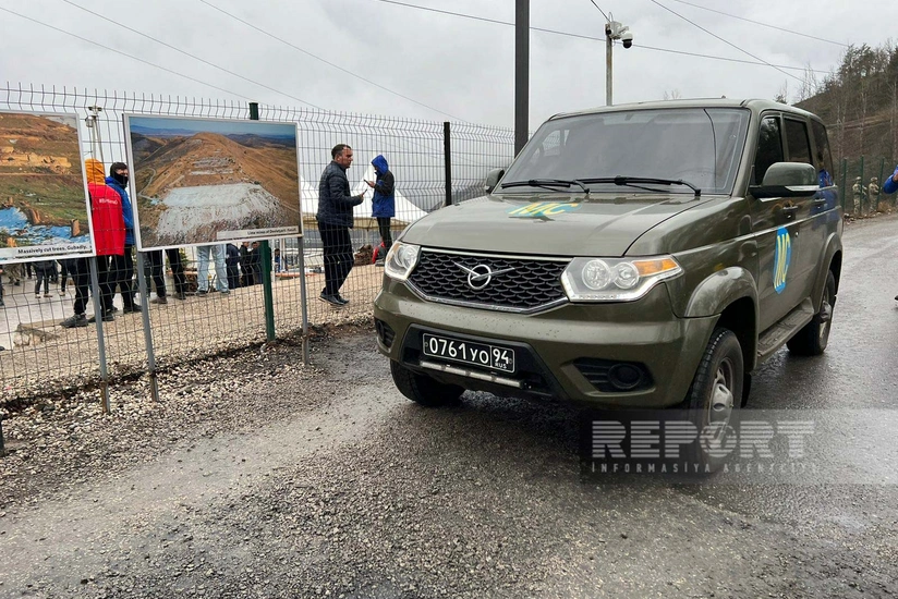Bu gün Xankəndi-Laçın yolunda sülhməramlıların 78 avtomobili maneəsiz keçib - YENİLƏNİB-8 