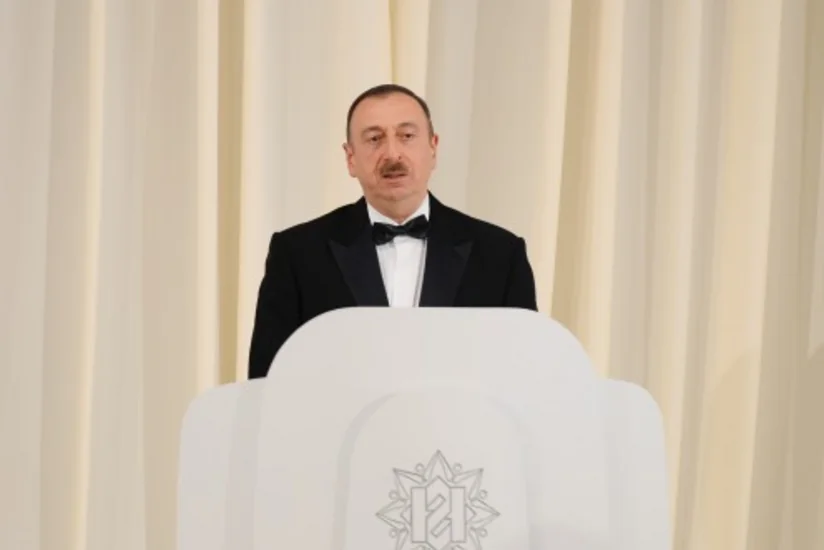Heydər Əliyevin anadan olmasının 92-ci ildönümünə və Heydər Əliyev Fondunun yaradılmasının həsr olunan təntənəli mərasim keçirilib - FOTO