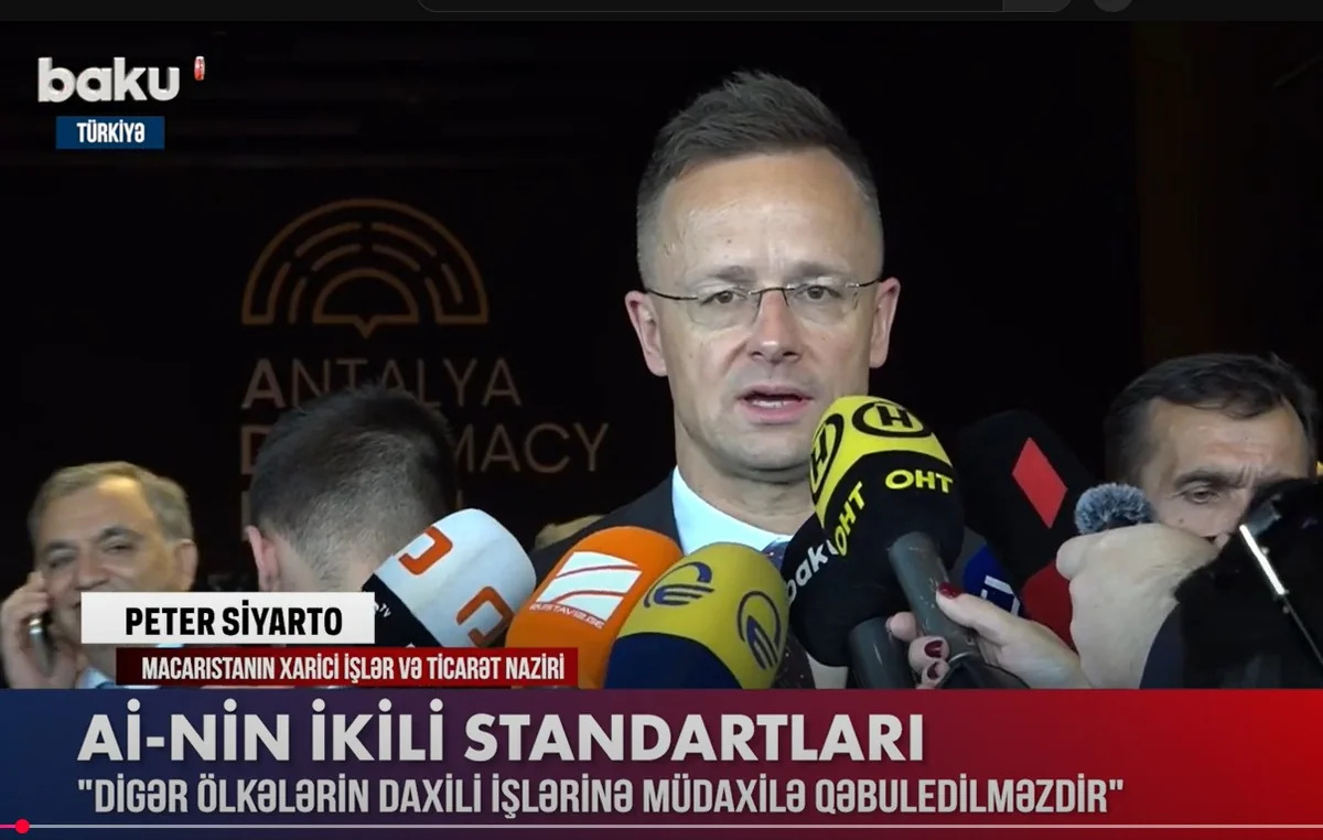 Siyarto Aİ-ni Gürcüstanla münasibətlərdə ikili standartlardan xilas olmağa çağırıb