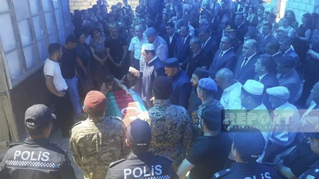 Goranboyda Birinci Qarabağ müharibəsinin şəhidi Niyaz Novruzov dəfn edilib – YENİLƏNİB