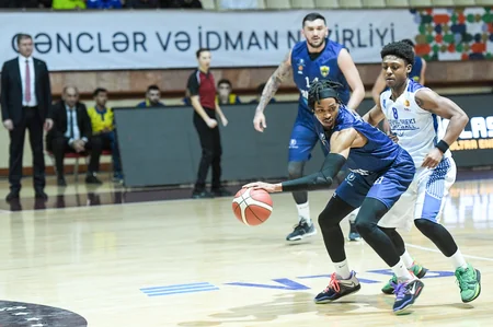 Təxirə salınmış oyunda Gəncə basketbolçuları qələbə qazanıblar