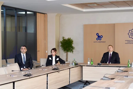 President Ilham Aliyev attended opening of Regional Data and International Commutation Centers