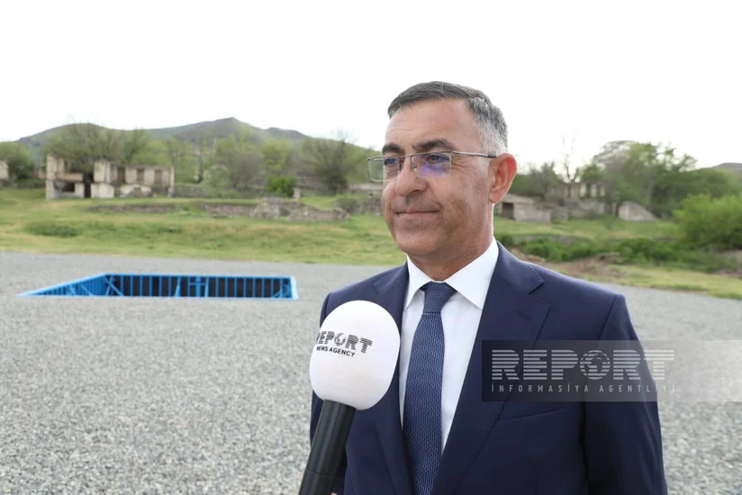 Vüqar İmranov azad edilmiş ərazilərdə görülən abadlıq-quruculuq işlərindən danışıb