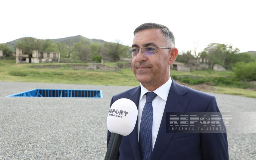 Vüqar İmranov azad edilmiş ərazilərdə görülən abadlıq-quruculuq işlərindən danışıb