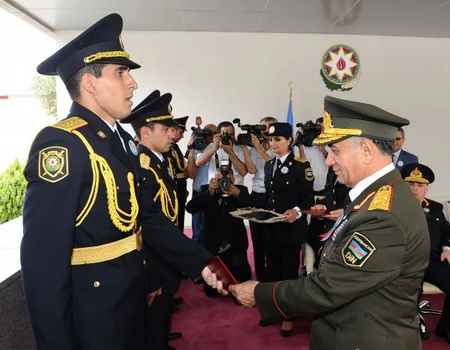 Polis Akademiyasında 2014-2015-ci tədris ilinin buraxılışına həsr olunan mərasim keçirilib