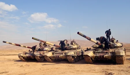 ​Azərbaycan ordusunun tankçıları artilleriya yarışları keçirir - FOTO - VİDEO