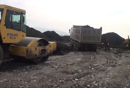 Qorağan-Qax-Zaqatala avtomobil yolu yenidən qurulur - FOTO
