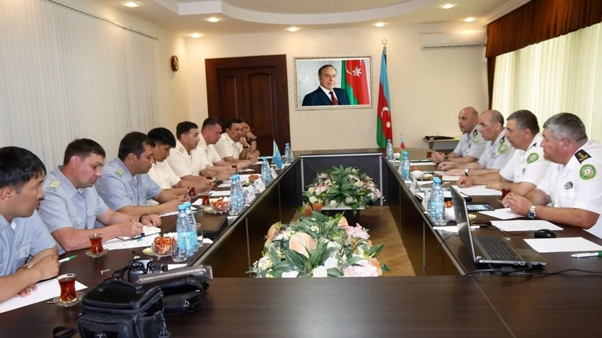 Qazaxıstan Milli Təhlükəsizlik Komitəsinin rəsmisi Azərbaycanda səfərdə olub
