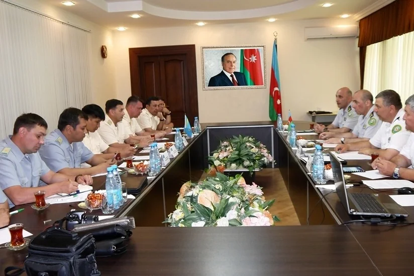 Qazaxıstan Milli Təhlükəsizlik Komitəsinin rəsmisi Azərbaycanda səfərdə olub