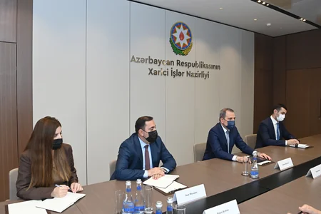 Ceyhun Bayramov Toivo Klaarla görüşüb
