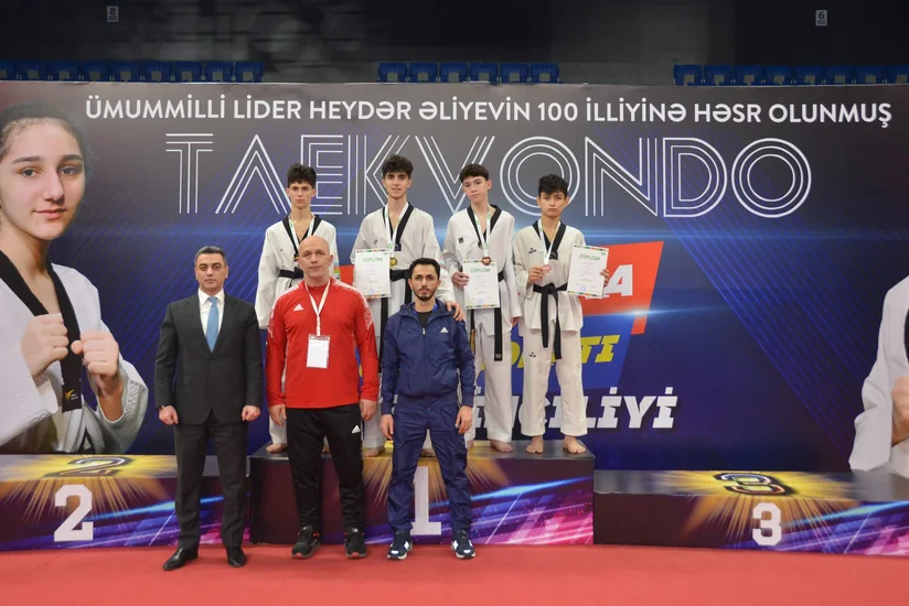 Gənclər arasında taekvondo üzrə ölkə birinciliyi başa çatıb