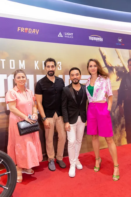 В CinemaPlus прошло мероприятие c почетными гостями фильма Топ Ган: Мэверик