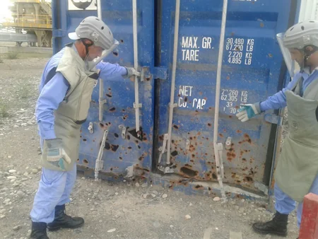 Tərtərdə tank əleyhinə mina tapılıb