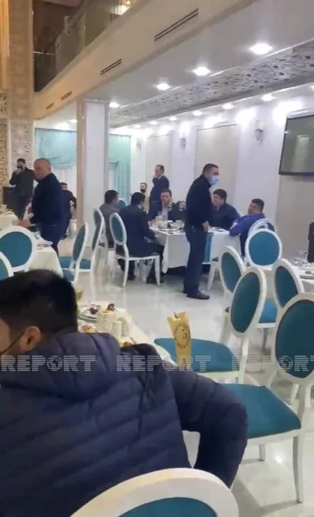 Bakıda restoranda toy məclisi keçirənlər aşkarlandı