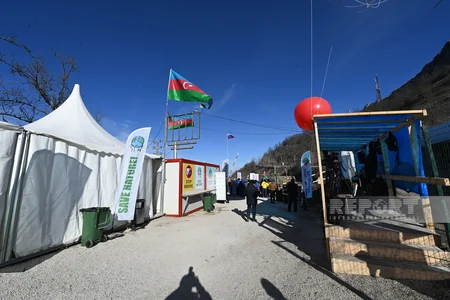 Protest continues on Khankandi-Lachin road, participants in high spirits