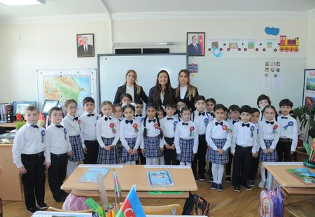 Leyla Əliyevanın təşəbbüsü ilə “Məktəb bağları” layihəsinə başlanılıb