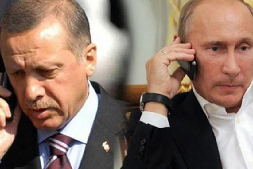 Путин и Эрдоган обсудили в телефонном разговоре ситуацию в Сирии