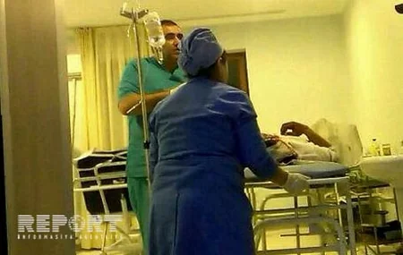 Lənkəranda avtomobil sərxoş piyadanı vurub - FOTO
