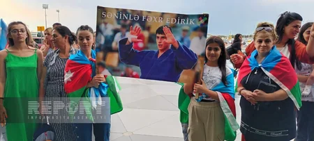 Sloveniyada möhtəşəm nəticə əldə edən Azərbaycan cüdoçuları Vətənə qayıdıblar