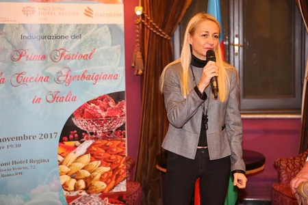 İtaliyada birinci Azərbaycan Mətbəxi Festivalının açılışı keçirilib
