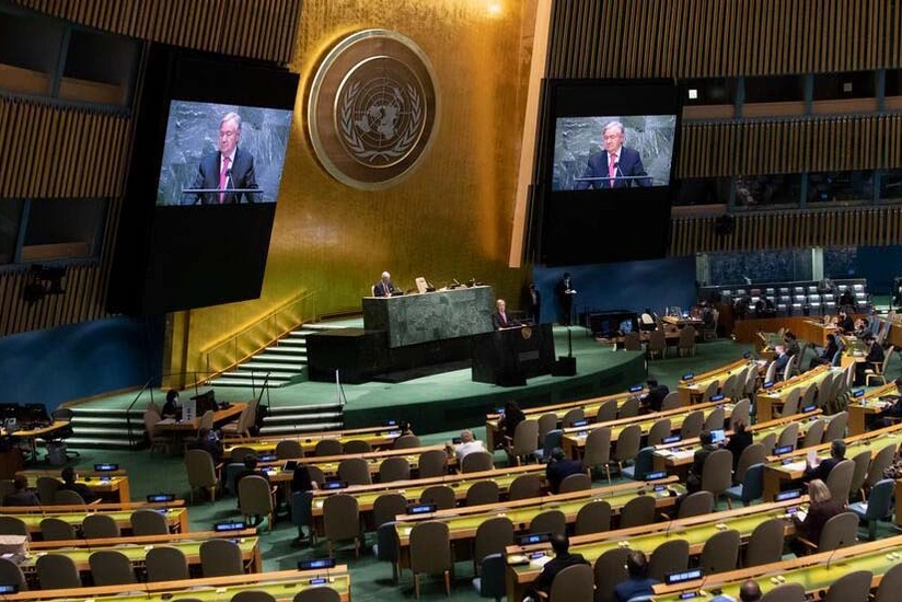 76th session of UN General Assembly opening in New York