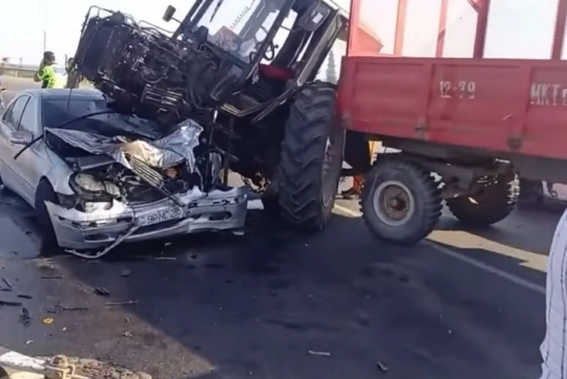 Biləsuvarda yol qəzası olub, xəsarət alanlar var