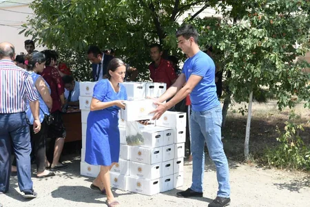 Heydər Əliyev Fondu tərəfindən aztəminatlı ailələrə qurban paylarının verilməsi başa çatıb