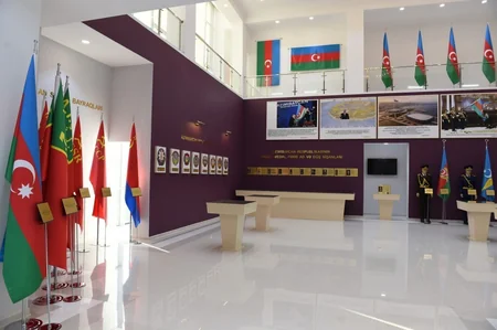 Prezident Biləsuvarda Bayraq Muzeyinin açılışında iştirak edib