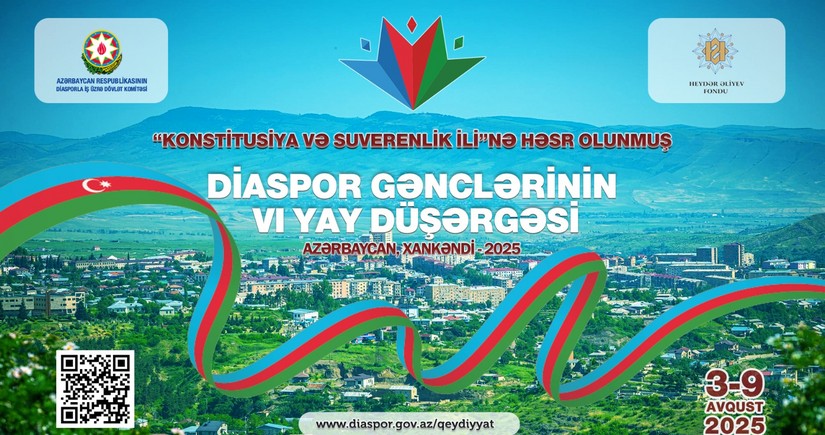 Diaspor Gənclərinin VI Yay Düşərgəsi Xankəndidə keçiriləcək