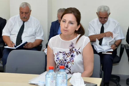 Mikayıl Cabbarov Naftalanda vətəndaşları qəbul edib