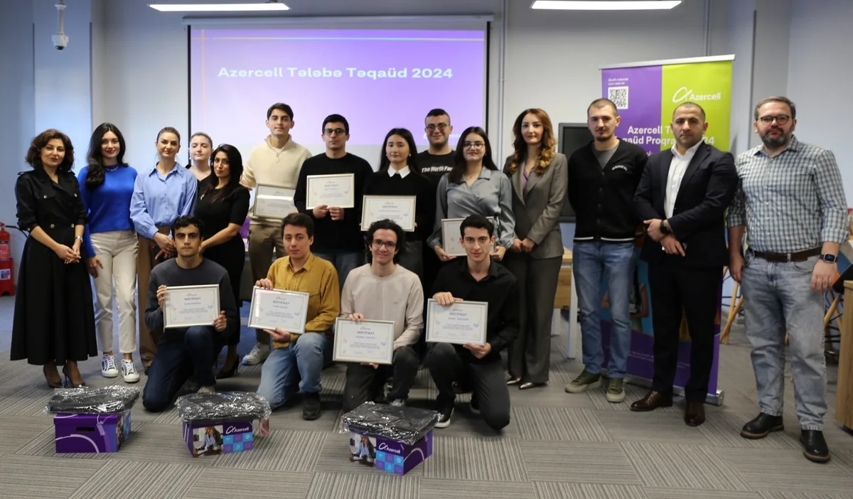 10 tələbə Azercell Təqaüdçüsü adına layiq görülüb